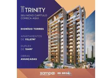 Trinity - apartamentos de 115,87m2 e duplex de 194m2