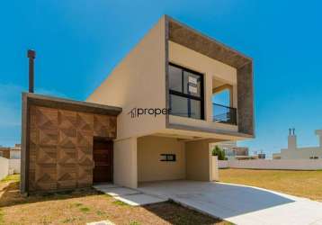 Casa com 3 dormitórios, 230 m² por r$ 1.600.000,00 - alphaville - pelotas/rs