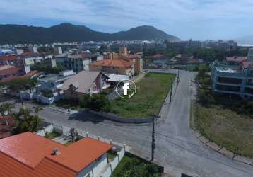 Terreno à venda na rua martinho de haro, 36, ingleses, florianópolis, 495 m2 por r$ 1.450.000