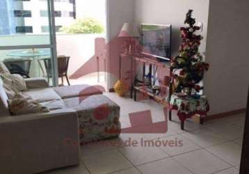 Apartamento com 3 dormitórios à venda, 78 m² por r$ 550.000,00 - armação - salvador/ba