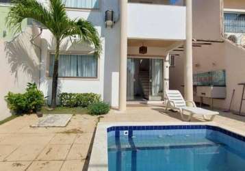 Casa com 3 dormitórios, 200 m² - venda por r$ 490.000,00 ou aluguel por r$ 4.500,00 - parque jockey clube - lauro de freitas/ba