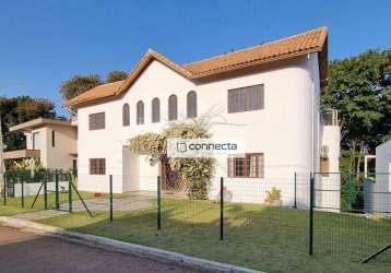 Casa de luxo em condomínio fechado com vista para a mata atlântica - vinhedo/sp