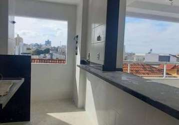 Apartamento 3 quartos com varanda gourmet no bairro - santa tereza.