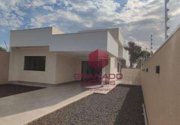 Casa com 3 dormitórios para alugar, 100 m² por r$ 3.300,00/mês - jardim rebouças - maringá/pr