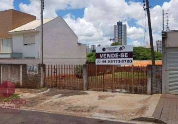 Terreno à venda, 600 m² por r$ 1.250.000,00 - zona 08 - maringá/pr