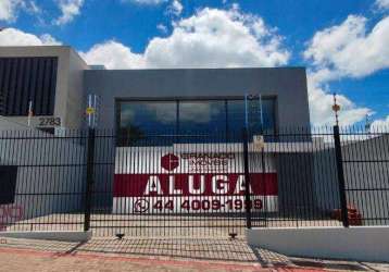 Salão para alugar, 361 m² por r$ 9.950,00/mês - jardim novo horizonte - maringá/pr