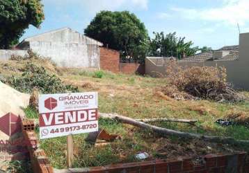 Terreno à venda, 408 m² por r$ 310.000,00 - jardim olímpico - maringá/pr