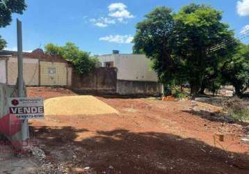 Terreno à venda, 316 m² por r$ 399.000,00 - jardim alvorada - maringá/pr