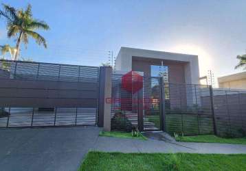 Casa com 4 dormitórios à venda, 255 m² por r$ 2.300.000,00 - jardim guaporé - maringá/pr