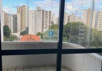 Quarto e sala nascente total no corredor da vitória, com varanda e 1 vaga de garagem