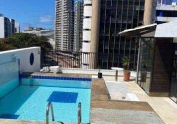 Apartamento com 3 dormitórios à venda, 217 m² por r$ 1.300.000,00 - ondina - salvador/ba