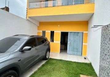Casa com 3 dormitórios à venda, 80 m² por r$ 380.000,00 - catu de abrantes - camaçari/ba