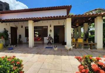 Casa com 4 dormitórios à venda, 800 m² por r$ 1.370.000,00 - itapuã - salvador/ba