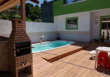 Casa com 4 dormitórios à venda, 240 m² por r$ 350.000,00 - barra do pojuca - camaçari/ba