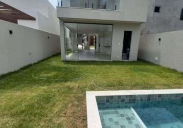 Casa com 4 dormitórios à venda, 161 m² por r$ 940.000,00 - abrantes - lauro de freitas/ba