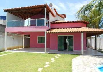 Casa com 4 dormitórios à venda, 330 m² por r$ 700.000,00 - arembepe - camaçari/ba