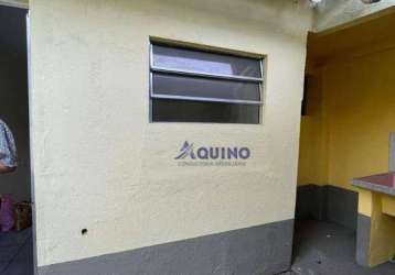 Casa com 1 dormitório para alugar, 45 m² por r$ 750,00/mês - jardim santa mena - guarulhos/sp