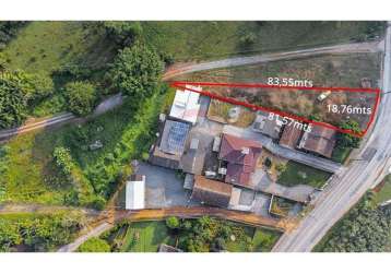 Terreno comercial com 3.000m² à venda - bairro sol, indaial/sc