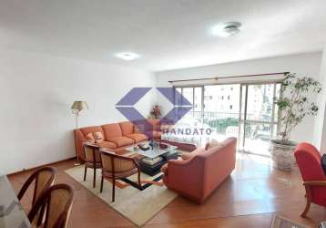 Apartamento venda 158m² 4 dormitórios 2 suítes e 2 vagas em moema passaros