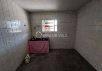 Casa com 1 quarto para alugar na rua afonso pena, 651, casa grande, diadema, 35 m2 por r$ 650