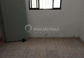 Casa com 1 quarto para alugar na rua modesto álvares dias, 46, conceição, diadema, 35 m2 por r$ 750