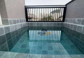 Lindo sobrado triplex novo com piscina à venda !