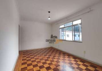 Apartamento com 3 dormitórios para alugar, 77 m² por r$ 2.500,02/mês - vila belmiro - santos/sp