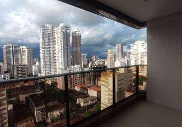 Apartamento com 2 dormitórios para alugar, 120 m² por r$ 5.500,02/mês - gonzaga - santos/sp