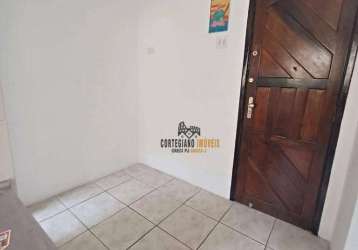 Kitnet com 1 dormitório à venda, 22 m² por r$ 144.000,00 - centro - são vicente/sp