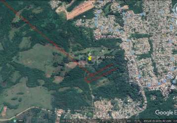 Na lomba do pinheiro, um amplo terreno: são 27mil metros quadrados em região arborizada e de plena expansão. com plenas condições de habitabilidade, o imóvel possui avaliação emitida com laudo de vist