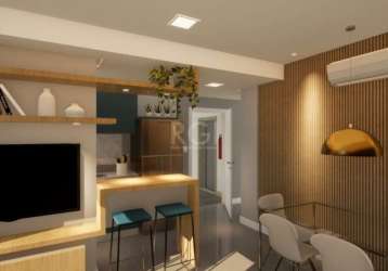 Apartamento  com 2 dormitórios, suíte, área de serviço, cozinha  e 2  banheiros. esta muito bem localizado, próximo ao transporte coletivo, escolas, mercados, bancos e demais comércio. os apartamentos