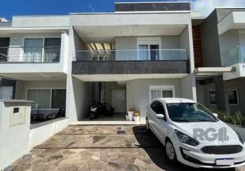 Excelente casa em condomínio a venda de porteira fechada com 200 m² de área privativa 3 dormitórios no bairro hípica, zona sul de porto alegre.&lt;br&gt;&lt;br&gt;casa com 03 dormitórios sendo uma suí