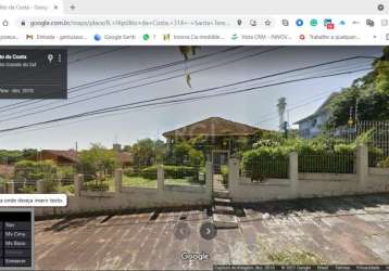 Terreno localizado na rua hipólito da costa - santa tereza &lt;br&gt; 33,6 m de frente por 66,0 m de frente a fundos &lt;br&gt; 2.200 metros quadradros