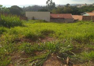 Terreno à venda jardim recanto dos pássaros ii em valinhos