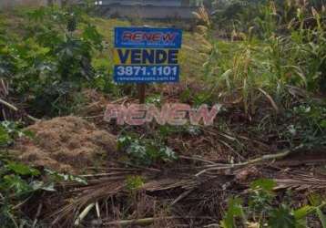 Terreno a venda no residencial recanto canjaranas vinhedo/sp