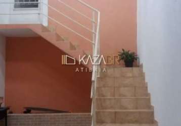 Casa assobradada com 2 dormitórios à venda, 67 m² por r$ 340.000 - jardim brogotá - atibaia/sp