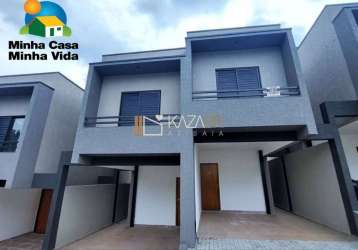 Casa à venda, 2 suítes, condomínio fechado, 70m² - $349.000 – jd. santo antonio – atibaia/sp