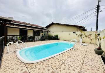 Casa para venda sao 3 dormitórios sendo 1 suite imóvel com piscina , bairro são vicente itajai