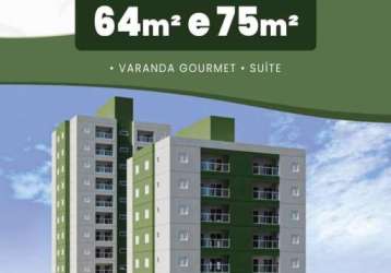 Apartamento para venda em taubaté, vila são josé, 2 dormitórios, 1 suíte, 2 banheiros, 1 vaga