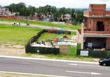 Terreno à venda, condomínio villa sapezal indaiatuba - te0628.