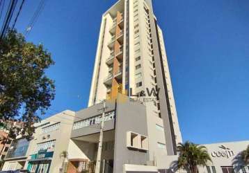 Apartamento com 3 dormitórios à venda, 101 m² por r$ 850.000,00 - centro - foz do iguaçu/pr