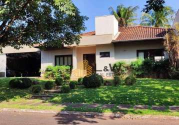 Casa com 2 dormitórios, 417 m² - venda por r$ 4.000.000 ou aluguel por r$ 13.400/mês - jardim eliza i - foz do iguaçu/pr