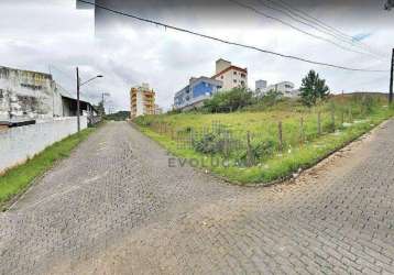 Terreno 510 m², escritura, 8 andares - areias - santa catarina