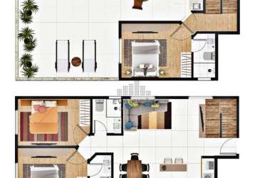 Oportunidade em coqueiros 03 dorms com suite entrega em 2024 - florianópolis sc