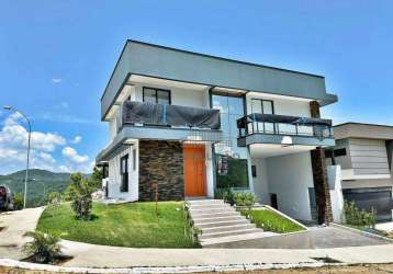 Residencial de alto padrão, 3 suítes, loteamento mirante das baias, florianópolis/sc