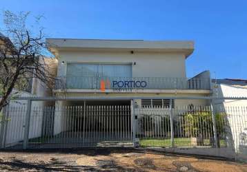 Sobrado comercial para locação no jardim chapadão em campinas/sp