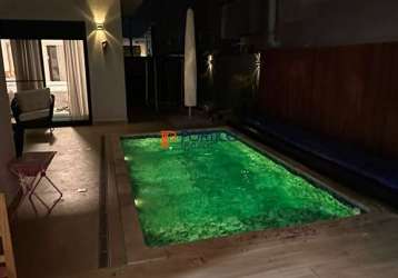 Casa térrea com 3 suítes e piscina aquecida - paulínia