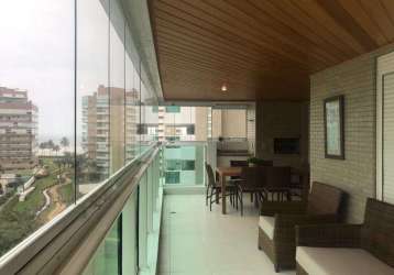 Apartamento com 3 quartos à venda na rua aprovada, riviera, bertioga, 132 m2 por r$ 3.290.000