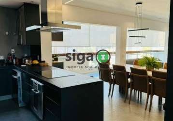 Cobertura duplex com 291m², com 4 suites, 4 vagas no panamby