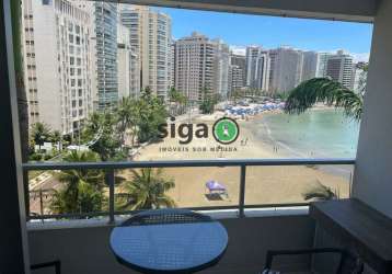 Apartamento á venda no guarujá, de 97m, 3 quartos (1 suíte), com vista para o mar.